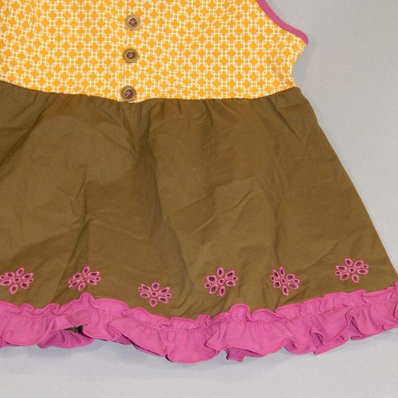 Matilda Jane Sleeveless Tank Size 10 Enchanted Garden Seabean Mixed Print - Picture 2 of 4